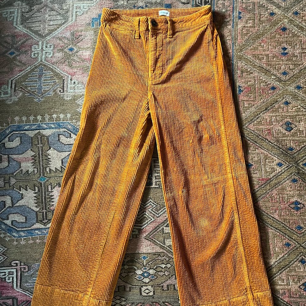 madewell wide-leg corduroy pants